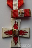 Německo - kříž hasičských sborů + miniat.
