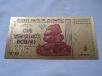 1 Vigintilion Dollars, 2015, Zimbabwe