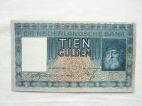 10 Gulden, 1943, Holandsko