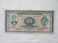 100 Drachem, 1927, Řecko