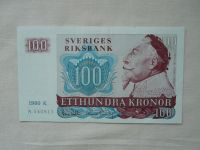 100 Kronor, 1980, Švédsko