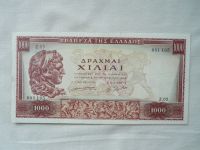 1000 Drachem, 1956, Řecko