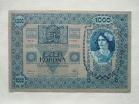 1000 Korun, 1920, AUSGEGEBEN, Rakousko