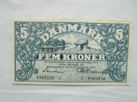 5 Kroner, 1943, Dánsko