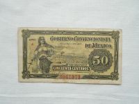 50 Centavos, 1915 Mexiko