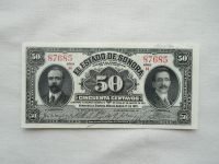 50 Centavos, 1915, Mexiko