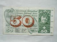 50 Frank, 1970, Švýcarsko