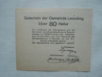 80 Heller, Leonding, Rakousko