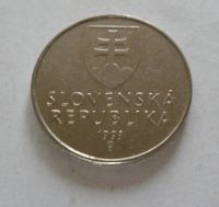 2 Koruny, 1991, Slovensko