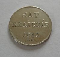 6 Krejcar, 1849 NB Uhry
