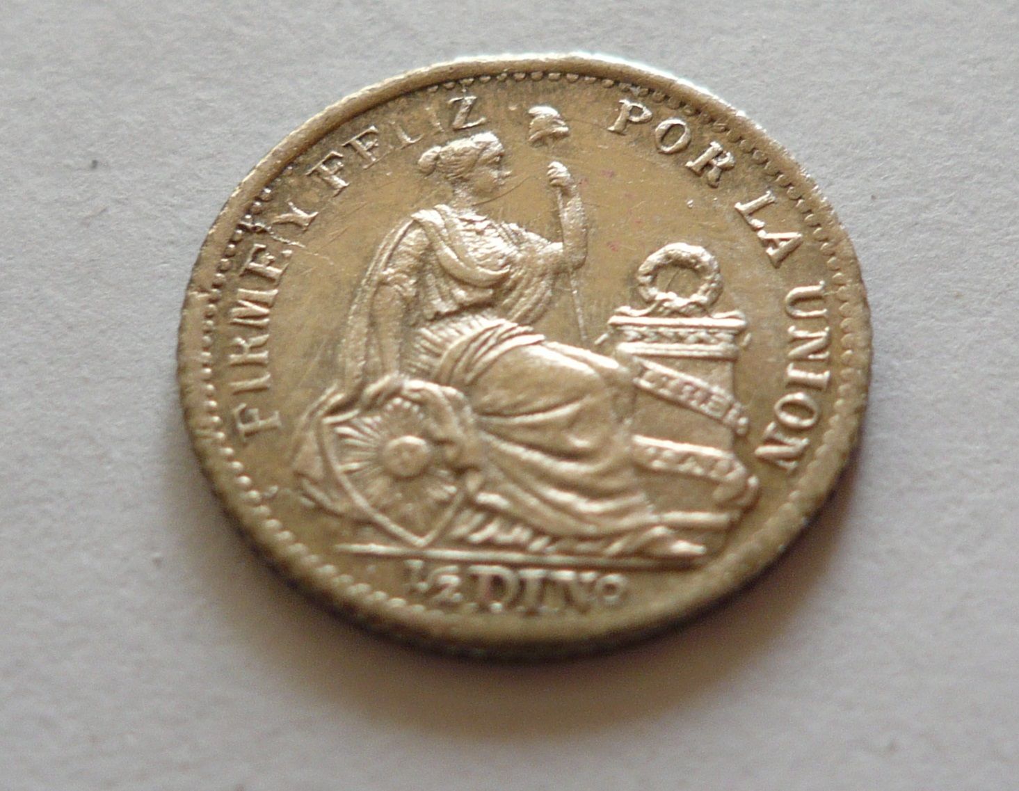 1/2-5 Cent, 1904, Peru