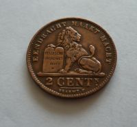2 Cent, 1919, Belgie