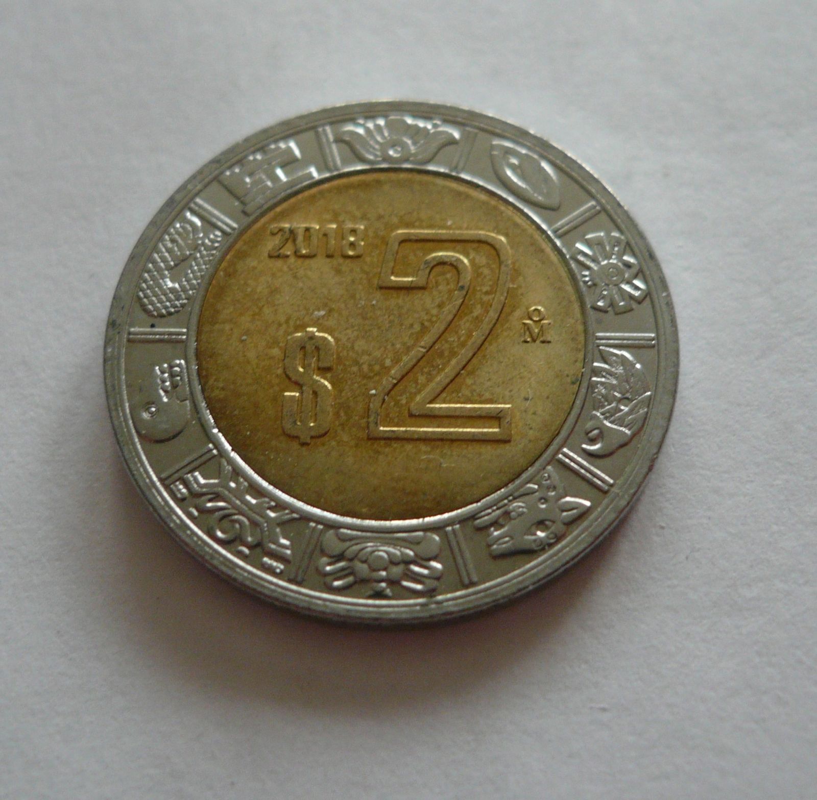 2 Dollar, 2018, Mexiko