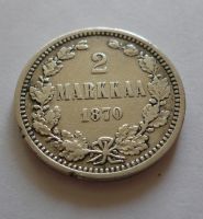 2 Markka, 1870, Finsko pod Ruskem
