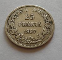 25 Pennia, 1897, Finsko pod Ruskem