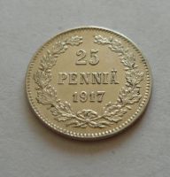 25 Pennia, 1917, Finsko pod Ruskem