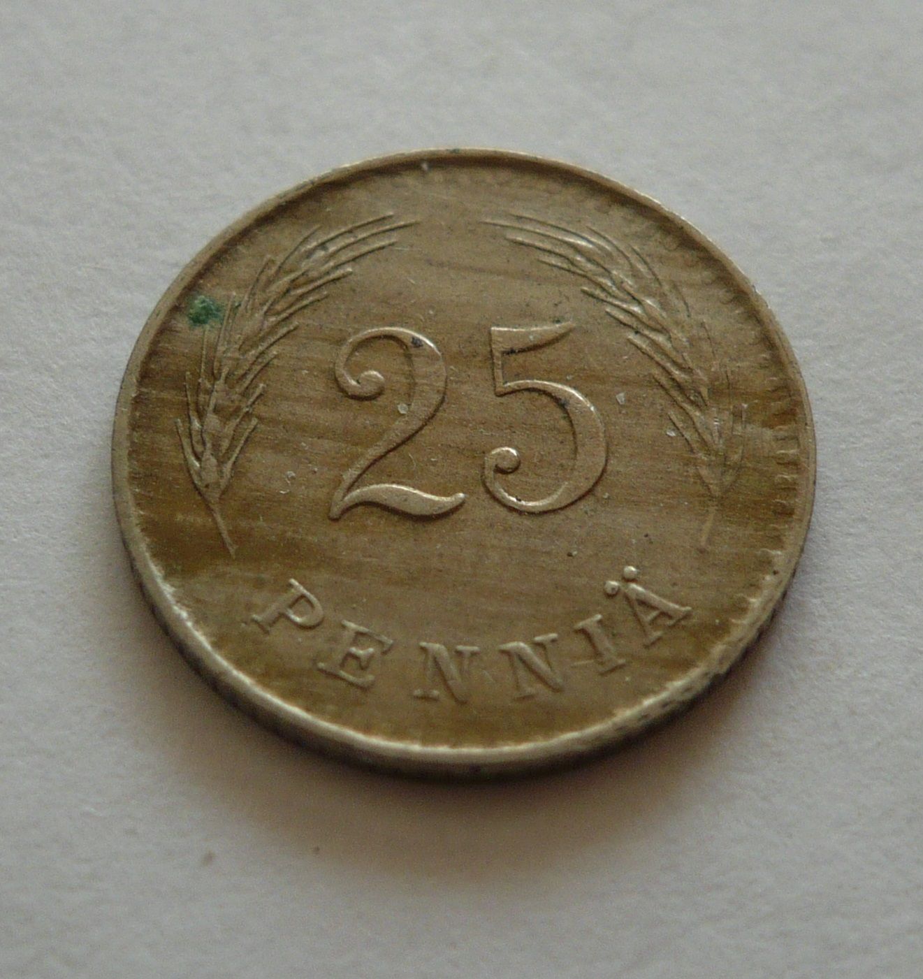 25 Pennia, 1940, Finsko