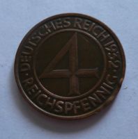 4 Pfennig, 1932 J, Německo