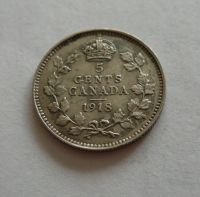 5 Cent, 1918, Kanada