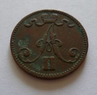 5 Pennia, 1867, Finsko pod Ruskem