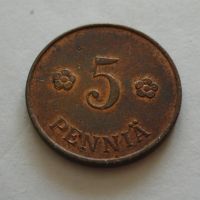 5 Pennia, 1920, Finsko
