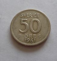 50 Öre, 1961, Švédsko