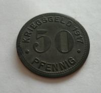 50 Pfennig, 1917, Německo ESSEN