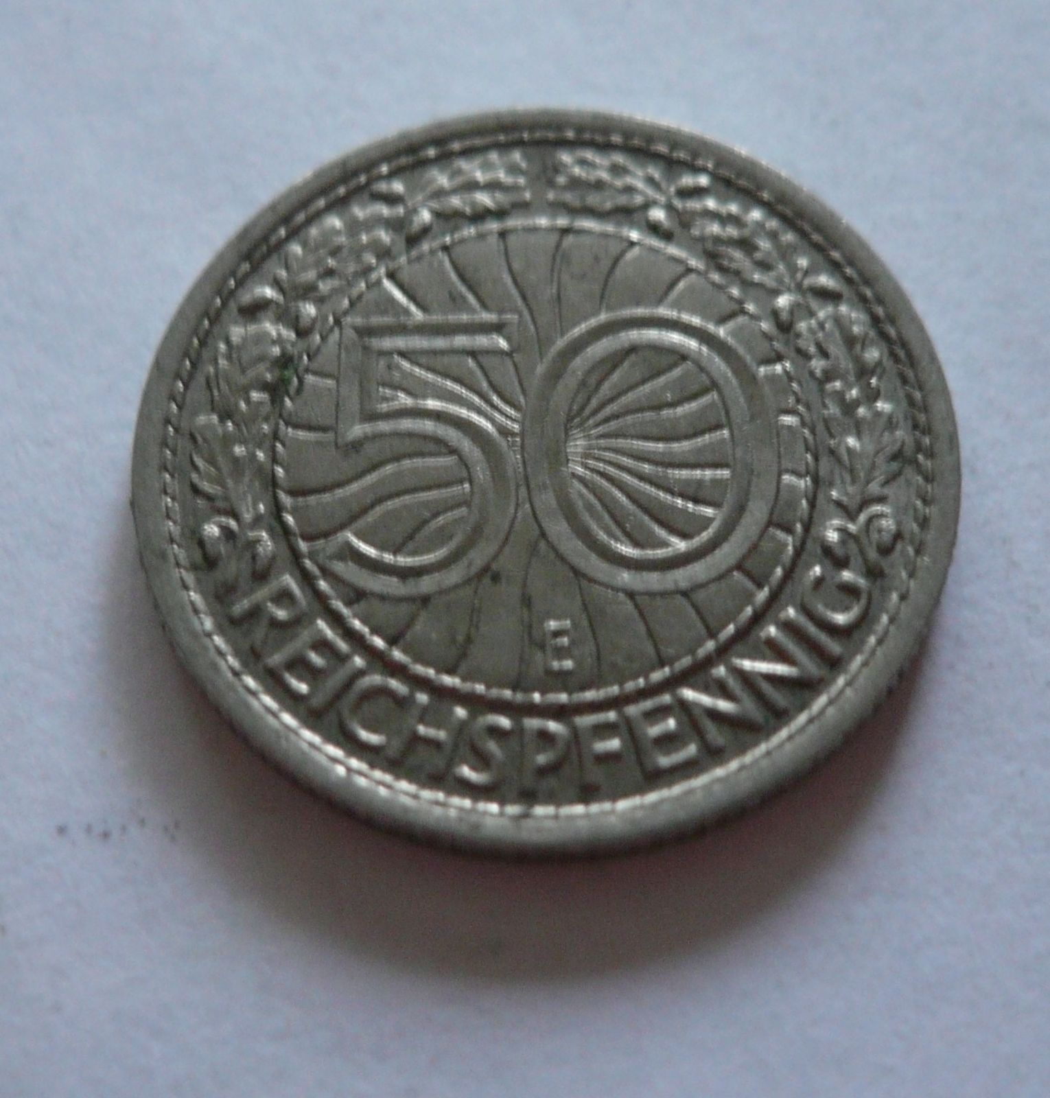 50 Pfennig, 1927 E, Německo