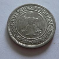 50 Pfennig, 1935 D, Německo