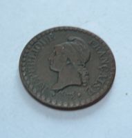 1 Centesimi, 1848 A, Francie