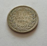 10 Cent, 1890, Wilhelm, Holandsko