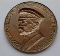 ČSR T.G.Masaryk - plechová plaketa