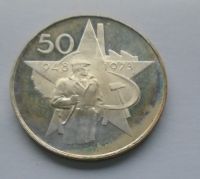ČSSR 50 Kčs Únor 1973 PROOF nepůvodní etue