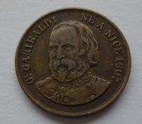 Itálie - žeton Garibaldi