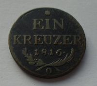 Rakousko 1 Krejcar 1816 "o" František II.