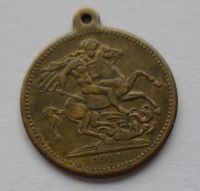 V.Británie - medaile sv. Jiří - král Edvard