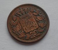 Bavorsko 2 Pfenik 1861
