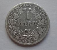 Německo 1 Marka 1874 B