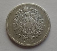 Německo 1 Marka 1878 F