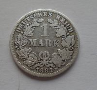 Německo 1 Marka 1881 D