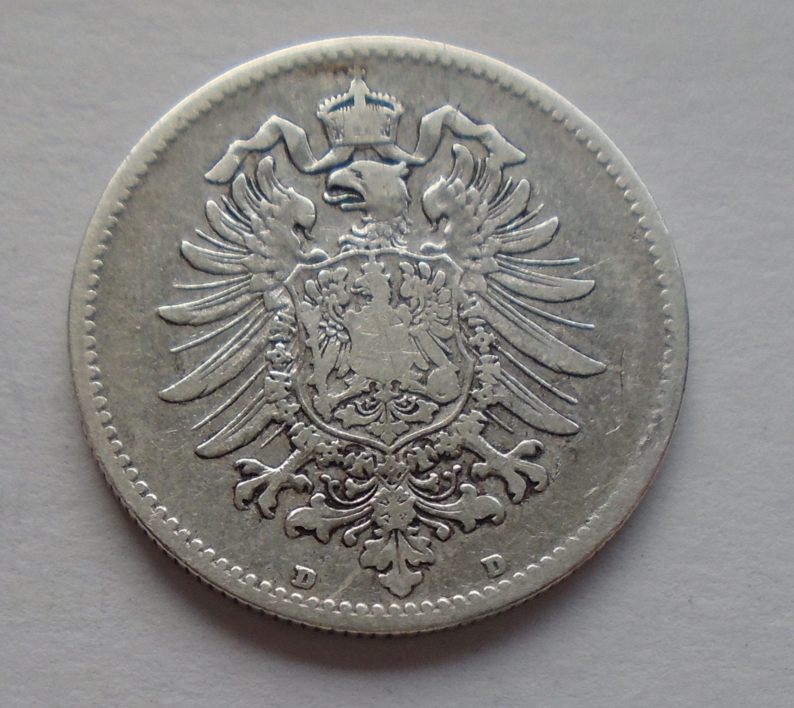 Německo 1 Marka 1886 D