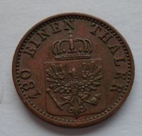 Prusko 2 Pfenik 1868 C
