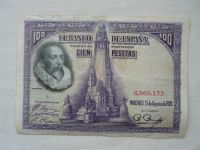 100 Peseta, 1928, Španělsko