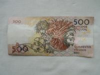 500 Escudos, da Silveira, Portugalsko