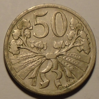 ČSR 50 Haléř 1921