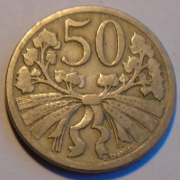 ČSR 50 Haléř 1921