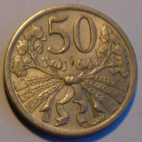 ČSR 50 Haléř 1922