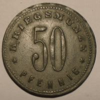 Německo 50 Fenik 1917