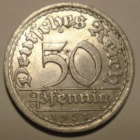 Německo 50 Fenik 1921 A