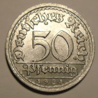 Německo 50 Fenik 1921 F